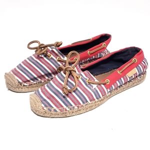 Sperry Katama Stripe Espadrille Boat Shoe